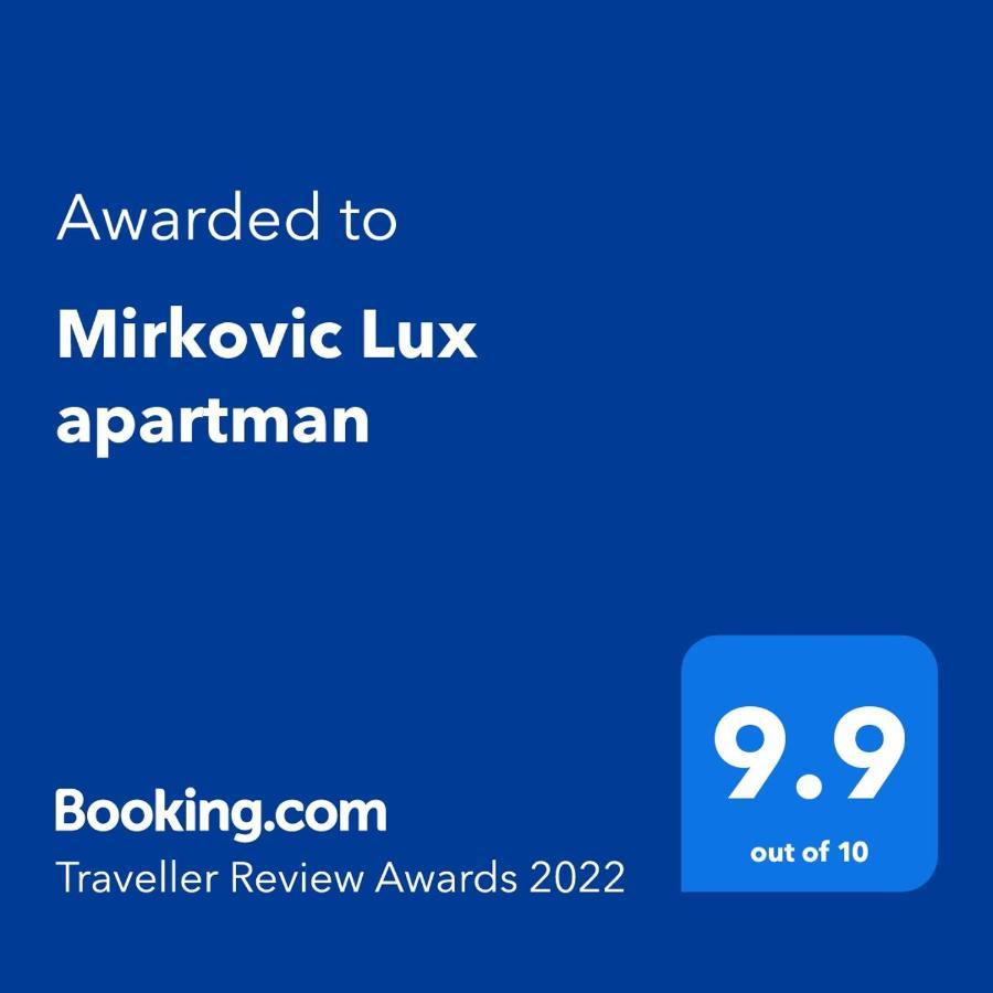 Mirkovic Lux Apartman Ni エクステリア 写真